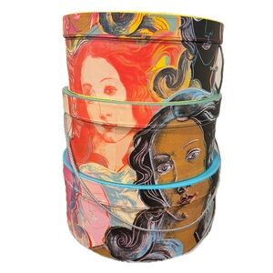 Andy Warhol Birth of Venus Round Hatbox Set